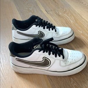 Nike | Shoes | Nike Air Force Low Sport Nba White Black | Poshmark